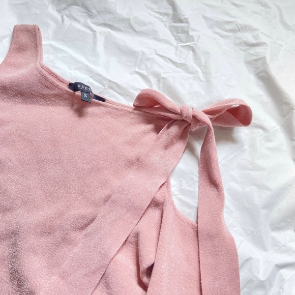 Gucci Tom ford pink cold shoulder with tie top s - Picture 4 of 8